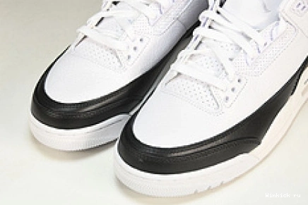 BLACK JORDAN WHITE AIR 3 FRAGMENT 1001